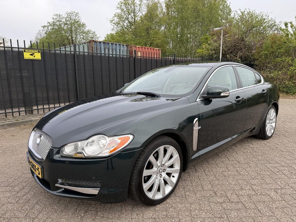 Jaguar XF 3.0 V6 Premium Luxury Leer/Stoelverw/Clima/Camera, Auto's, Jaguar, Automaat, 238 pk, Achterwielaandrijving, Beige