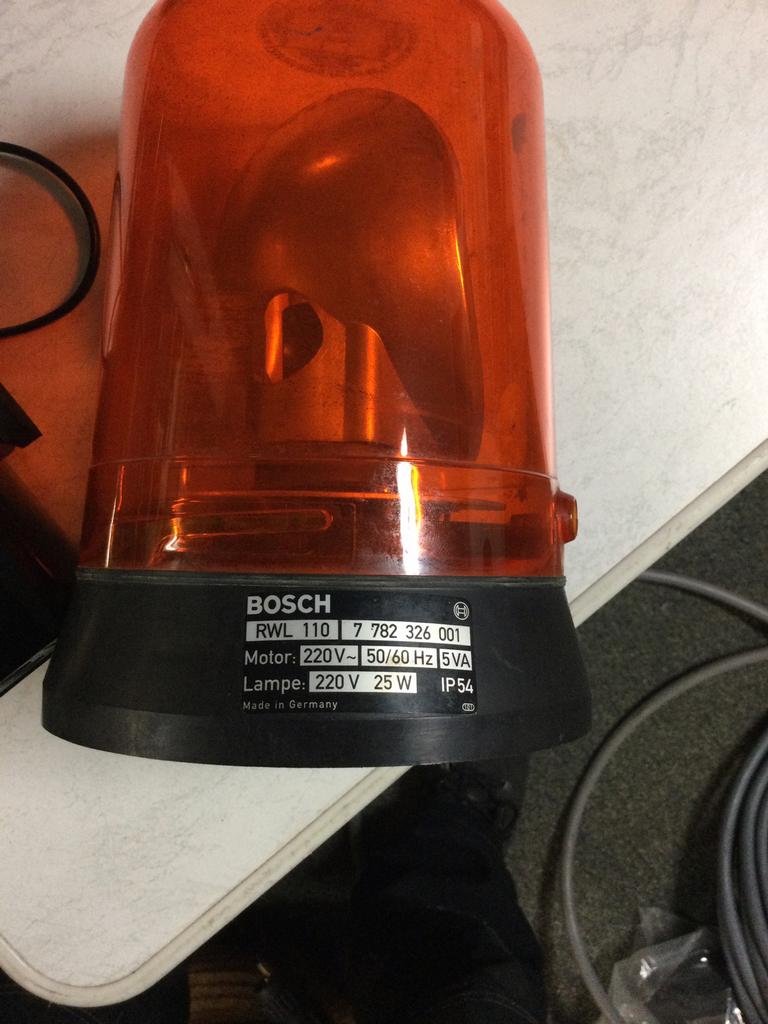 Te koop bosch zwaailicht, zwaailamp, Ophalen, Gebruikt