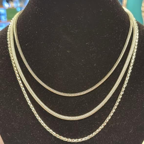 BUDDHA TO BUDDHA KETTING TYPE 450 ONE TRIPLE MINI € 799,95, Ophalen of Verzenden, Zo goed als nieuw, Zilver, Zilver