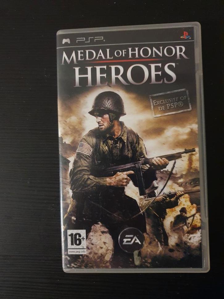 Medal of Honor Heroes PSP - Klassieke WOII Shooter, Spelcomputers en Games, Games | Sony PlayStation Portable, Gebruikt, Shooter