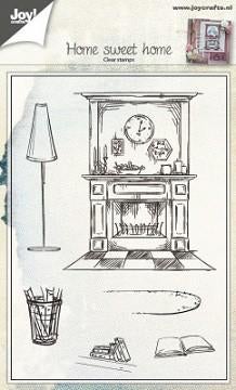 Stempels "Home sweet Home", Hobby en Vrije tijd, Ophalen of Verzenden, Nieuw, Clearstamp