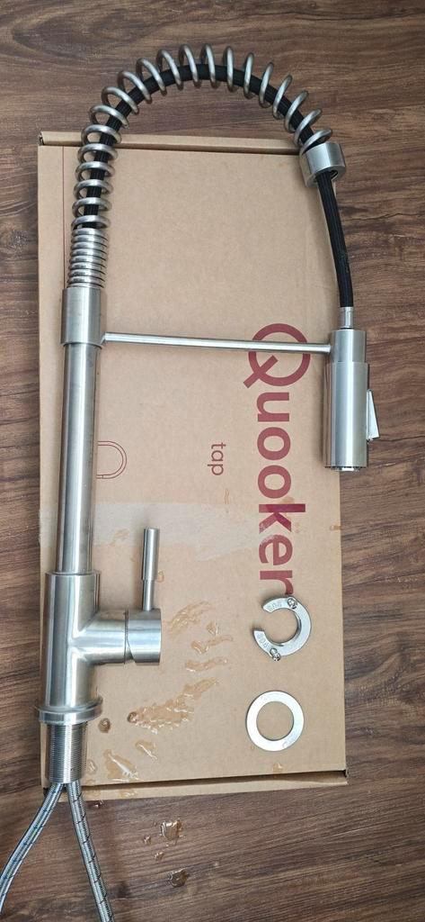 Wiesbaden Keukenkraan rvs-304 Floyd, Doe-het-zelf en Verbouw, Sanitair, Kraan, Rvs, Ophalen of Verzenden