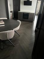 Pvc visgraat vloer, Ophalen of Verzenden, Zo goed als nieuw, 75 m² of meer, Zwart