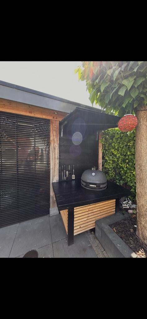 Zwarte Shutters voor Veranda - zie foto 1, Ophalen, Gebruikt, Binnendeur