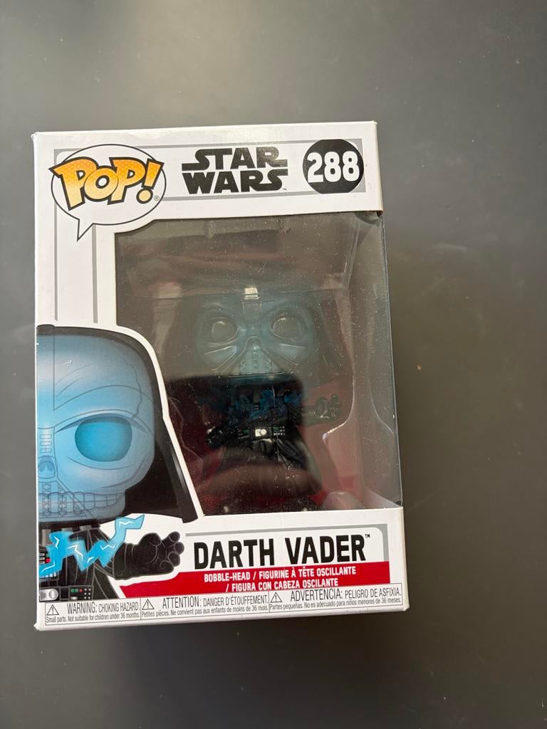 Funko Pop! Star Wars Darth Vader #288 Bobble-Head, Ophalen of Verzenden, Nieuw