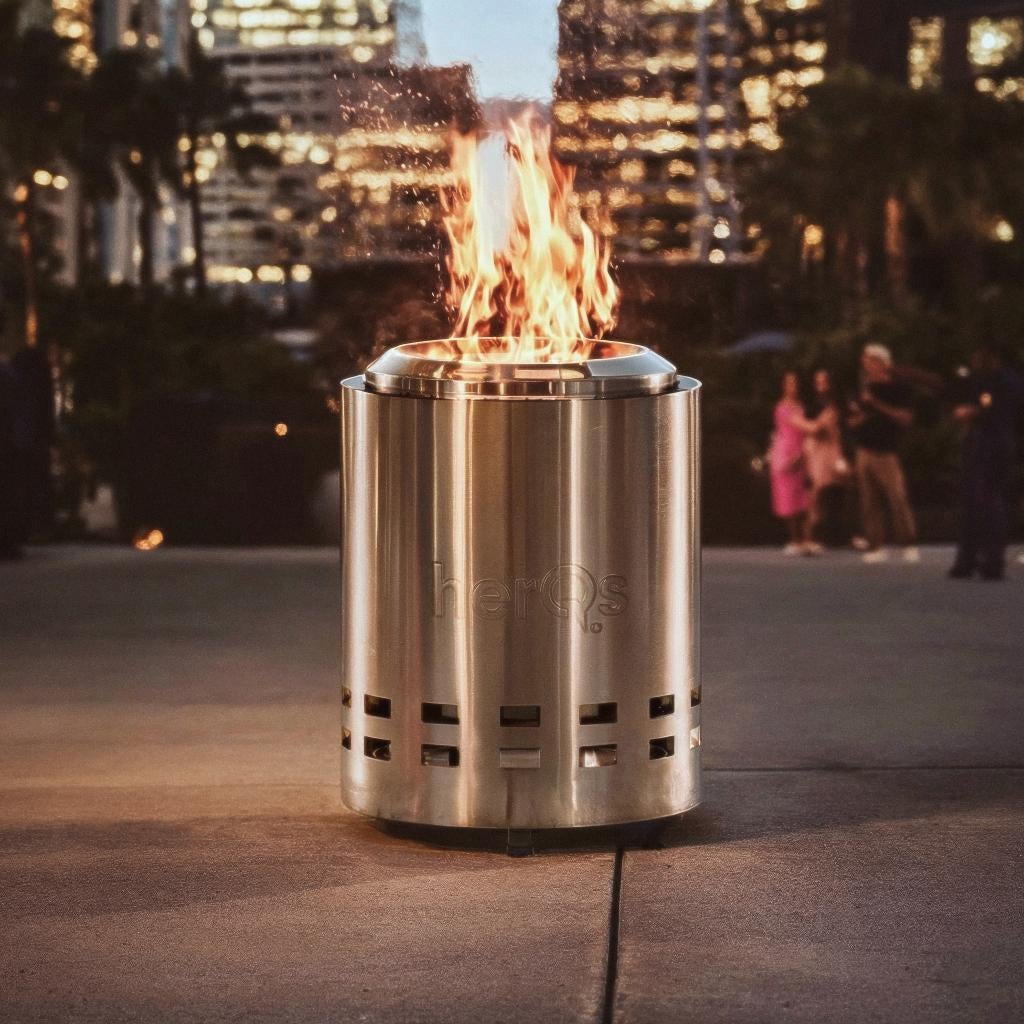 vuurschaal  herQs Rookloos  nieuwe trend milieu vriendelijk, Ophalen of Verzenden