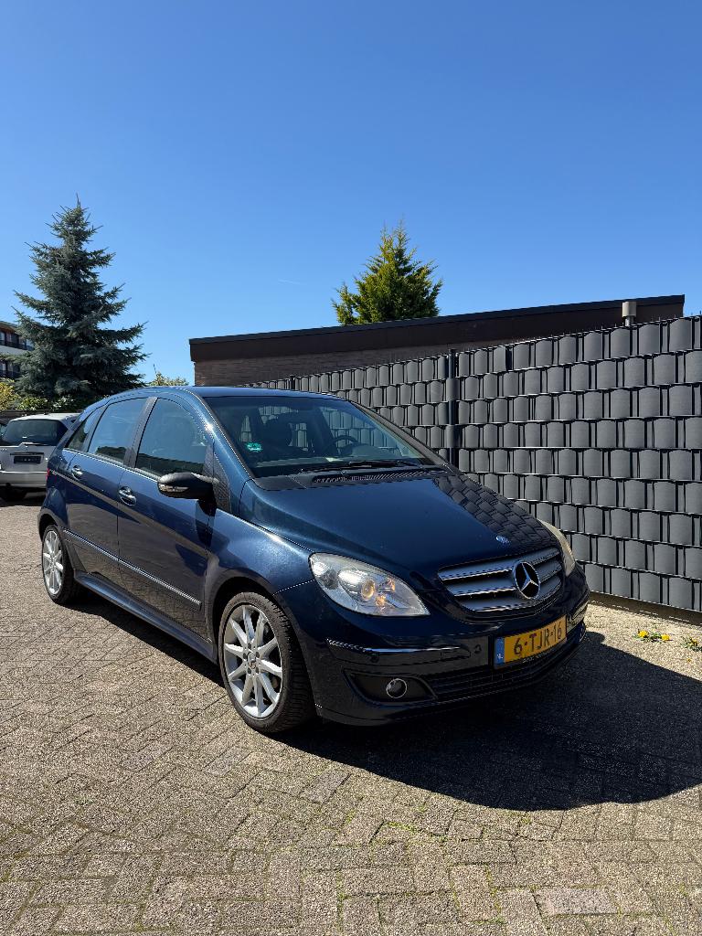 Mercedes-Benz B-Klasse 2.0 B200 Turbo 5DRS CVT 2005 Blauw, Auto's, 4 cilinders, Bedrijf, 193 pk, Geïmporteerd