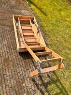 Vlizotrap 225-230 cm, trapgat 138x68 cm, Doe-het-zelf en Verbouw, Ladders en Trappen, Ophalen, Gebruikt, Trap, Opvouwbaar of Inschuifbaar