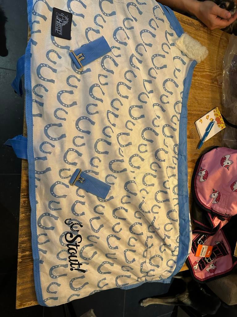 Te koop nieuwe vliegendeken pony 125 cm, Dieren en Toebehoren, Paarden en Pony's | Dekens en Dekjes, Ophalen of Verzenden, Nieuw