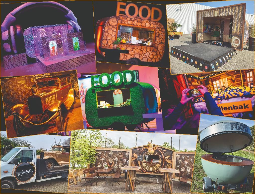 TE KOOP: Div. Foodtruck, Podiumwagen en meer unieke items!, Zakelijke goederen, Partijgoederen en Retail | Verkoopwagens, Ophalen