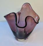 Paarse glazen vaas, Ophalen of Verzenden