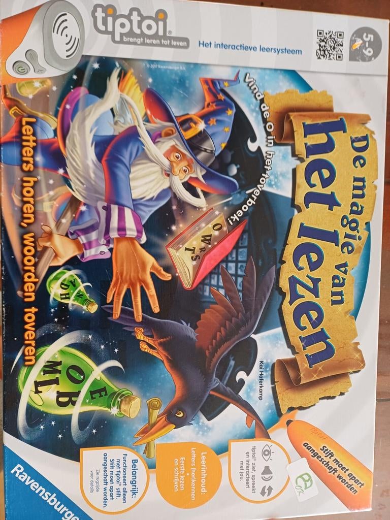 2x tiptoi spel: De magie van het lezen en Engelse detective, Kinderen en Baby's, Speelgoed | Educatief en Creatief, Ophalen of Verzenden