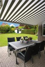 Zonnescherm electrisch blauw, 590 cm, zo goed als nieuw, Ophalen of Verzenden