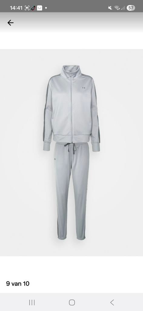 Under Armour trainingspak grijs, Kleding | Dames, Sportkleding, Ophalen of Verzenden