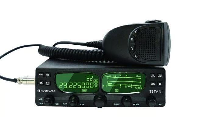 Moonraker Titan V2 CB 25.610 – 30.105 Mhz FM, SSB 40 Watt, Telecommunicatie, Zenders en Ontvangers, Nieuw, Zender en Ontvanger