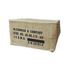 WWII US Insecticide Powder Tin Box, Ophalen of Verzenden, Amerika, Embleem of Badge