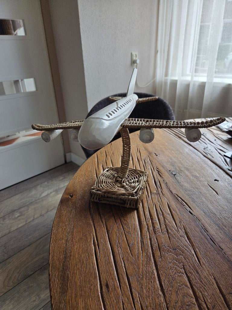 Riviera Maison Vliegtuig Decoratie, Gebruikt, Hout, Decoratieobject, Ophalen of Verzenden