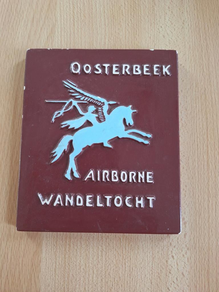 Oosterbeek Airborne Wandeltocht Tegel 1989, Ophalen of Verzenden, Gebruikt