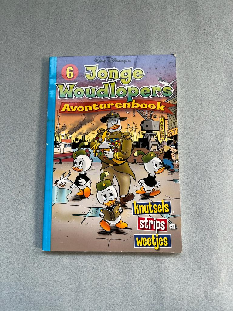 Jonge Woudlopers Avonturenboek - Disney, Boeken, Eén stripboek, Ophalen of Verzenden, Zo goed als nieuw