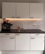 Bruynzeel keukenblok met kraan en spoelbak, Ophalen, Gebruikt, Wit, Enkelwandige keuken