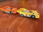 Fleischmann 3200 - raceauto 3200 Porsche 917 - geel + oranje, Racebaan, Fleischmann, Zelf te bouwen, Ophalen of Verzenden