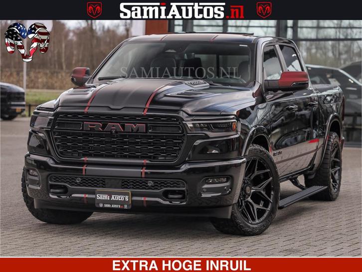 Dodge Ram Limited H.O 540HP 706Nm | Massage + Full Option |, Auto's, Dodge, Bedrijf, Te koop, Overige modellen, 360° camera, 4x4