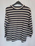 Leuk zwart-wit gestreept truitje mt 122/128 merk Popupshop, Meisje, ., Trui of Vest, Ophalen of Verzenden