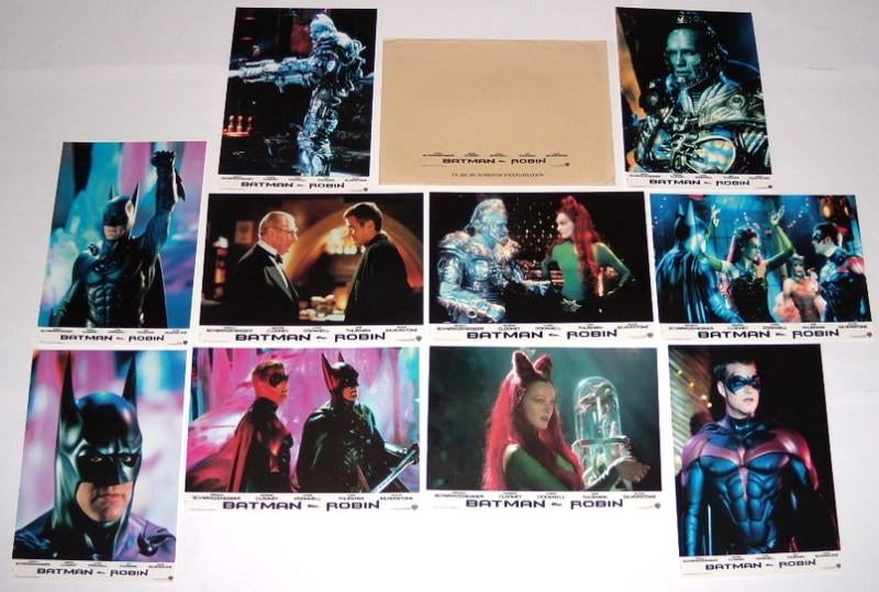 BATMAN  &  ROBIN      filmfotoset., Verzenden, Nieuw, Film, Foto of Kaart