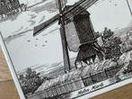 Vintage tegel Molen van Mierlo - Decoratief, Ophalen of Verzenden