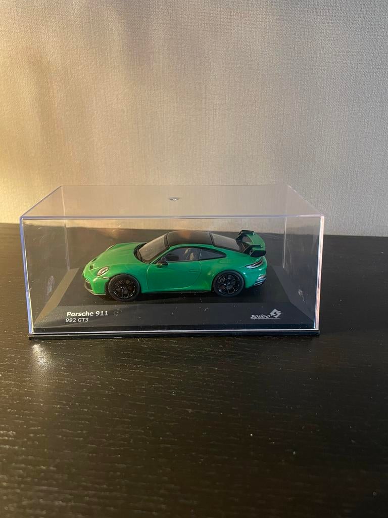 Solido porsche, Ophalen of Verzenden, Zo goed als nieuw, Auto, Solido