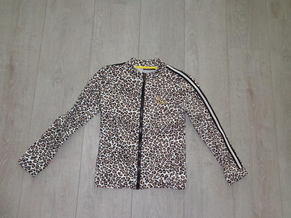panterprint meisjesvest/jas van Persival, maat 140/146, Kinderen en Baby's, Kinderkleding | Maat 140, Ophalen of Verzenden, Zo goed als nieuw