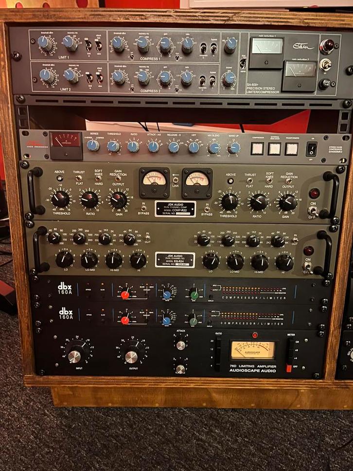 JDK audio (by API) R24 stereo mastering EQ, Muziek en Instrumenten, Effecten, Zo goed als nieuw, Equalizer, Compressor, Ophalen of Verzenden