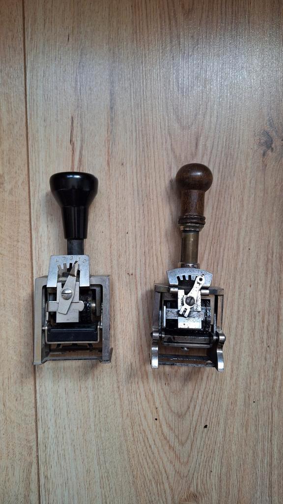 Automatische optelstempels, Antiek en Kunst, Antiek | Kantoor en Zakelijk, Ophalen of Verzenden