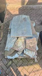 Natuursteen flagstones stapstenen, Ophalen, Gebruikt, Natuursteen, Terrastegels