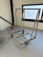 grote platenkar demontabel, Doe-het-zelf en Verbouw, Transportwagens, 100 liter of meer, Ophalen, Gebruikt, Transportkar