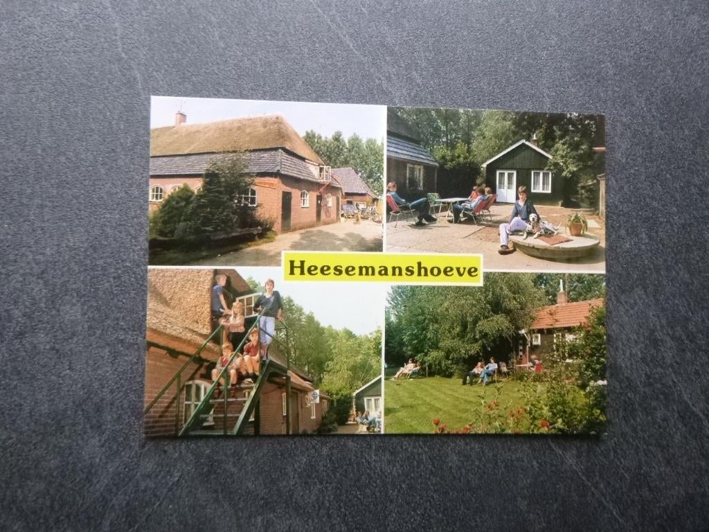 Boxtel, kamp. boerderij Heesemanshoeve 1982, Verzenden, 1980 tot heden, Ongelopen, Drenthe