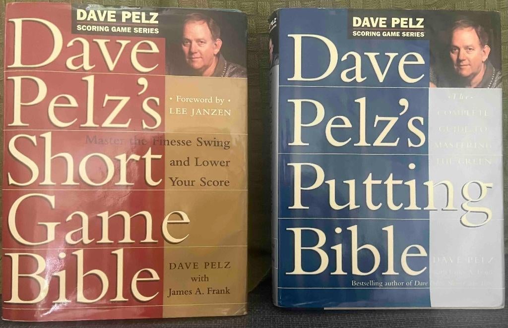 Golfboeken: Dave Pelz Short Game, Putting Bibles, Gelezen, Ophalen of Verzenden, Dave Pelz, Overige sporten