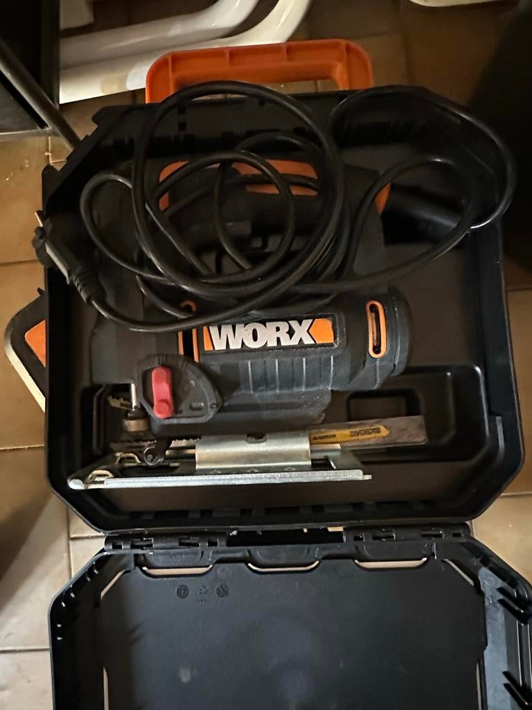 Worx decoupeerzaag, Ophalen, Zo goed als nieuw, Decoupeerzaag