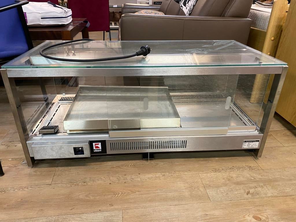 Ubert Warmhoudvitrine - Ideaal voor snacks en meer, Ophalen, Gebruikt