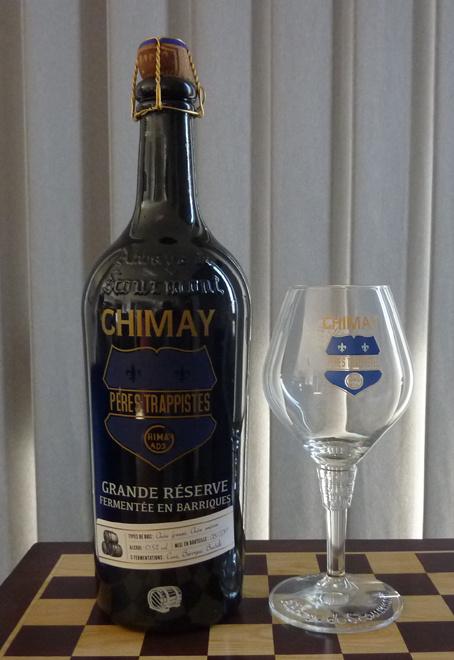 Chimay trappist limited oak aged 2019 met degustatieglas, Ophalen of Verzenden, Nieuw, Flesje(s), Overige merken