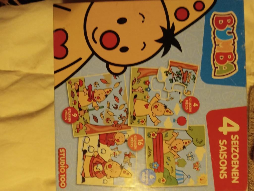 Puzzel van bumba, Ophalen, Minder dan 10 stukjes, Zo goed als nieuw