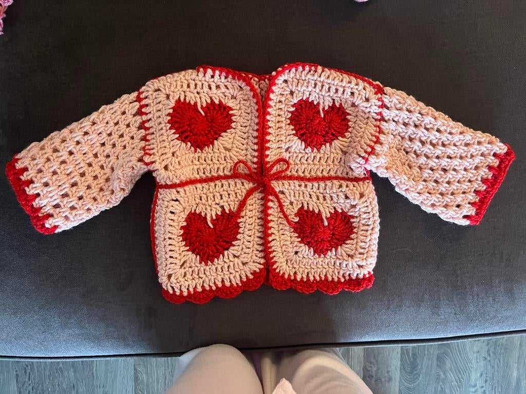 Baby vestje maat 74, Kinderen en Baby's, Ophalen of Verzenden, Nieuw, Meisje, Truitje of Vestje