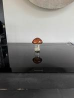 Decoratieve glazen paddenstoel, Ophalen of Verzenden, Zo goed als nieuw
