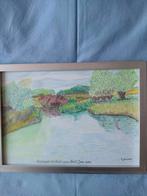 Tekening van de Biesbosch Sloot van Sint Jan., Antiek en Kunst, Ophalen of Verzenden