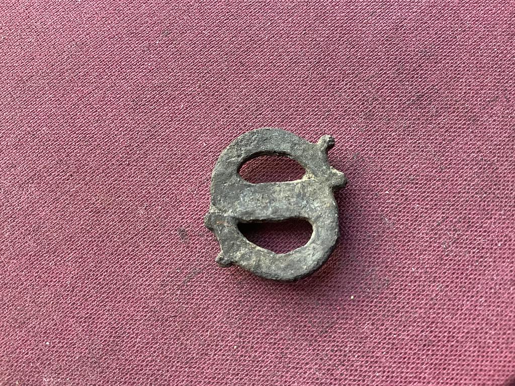 Riembeslag, Ca1400. Bodemvondst, Verzamelen, Ophalen of Verzenden, Zo goed als nieuw