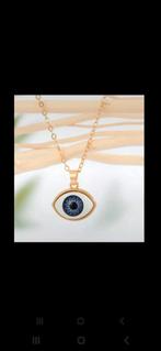 Nieuwe set: Ketting en Ring met Boze Oog, Overige materialen, Verstelbaar, Nieuw, Ophalen of Verzenden