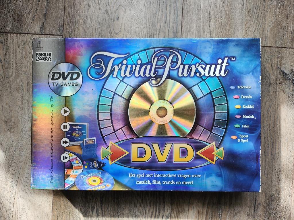 Trivial Pursuit DVD bordspel, Hobby en Vrije tijd, Gezelschapsspellen | Bordspellen, Ophalen of Verzenden, Gebruikt