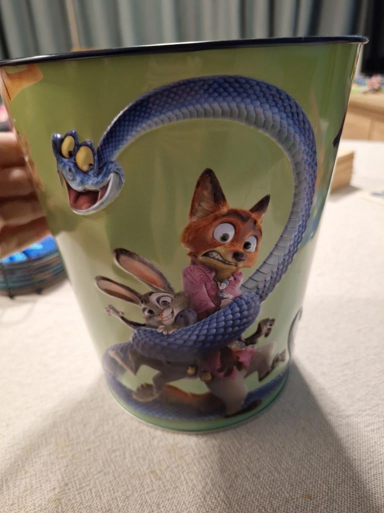 Zootopia 2 popcorn bucket, Ophalen, Zo goed als nieuw