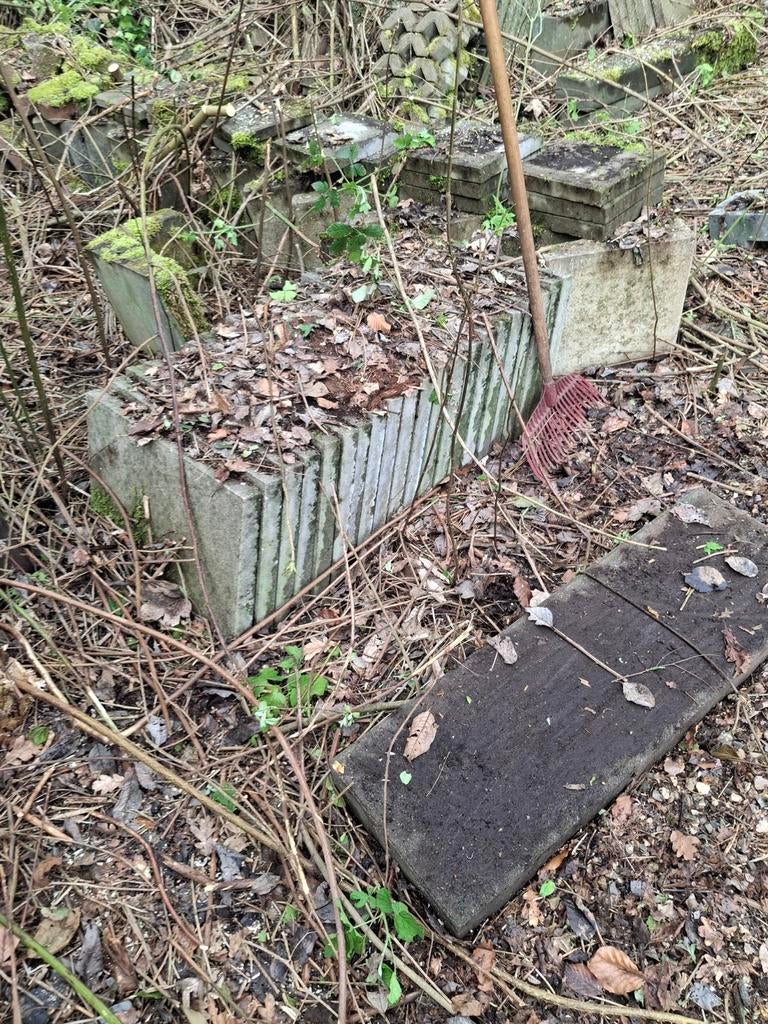 Betontegels 60x40 gratis op te halen, Ophalen, Gebruikt, Beton, Terrastegels