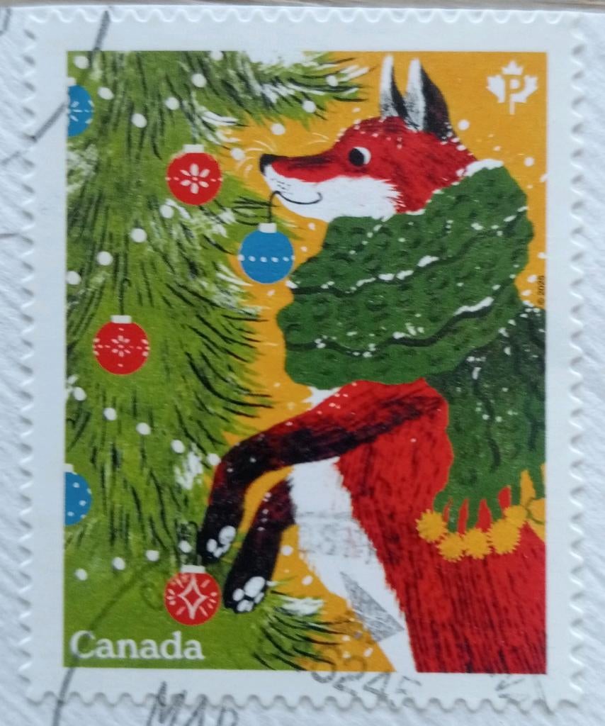 Canada Postzegel 2025 - Kerst Vos, Ophalen of Verzenden